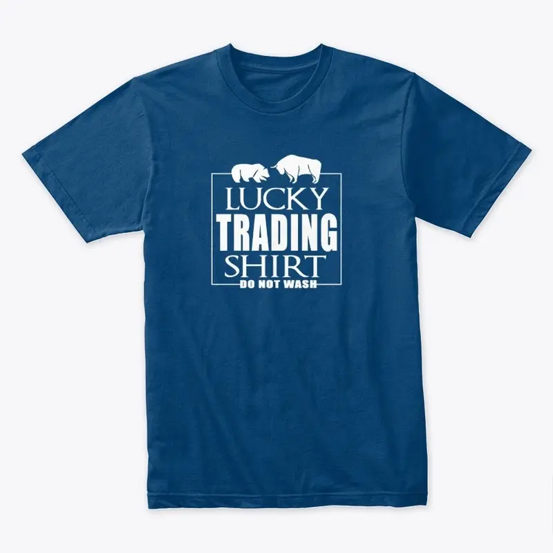 Lucky Trading Shirt (white text)